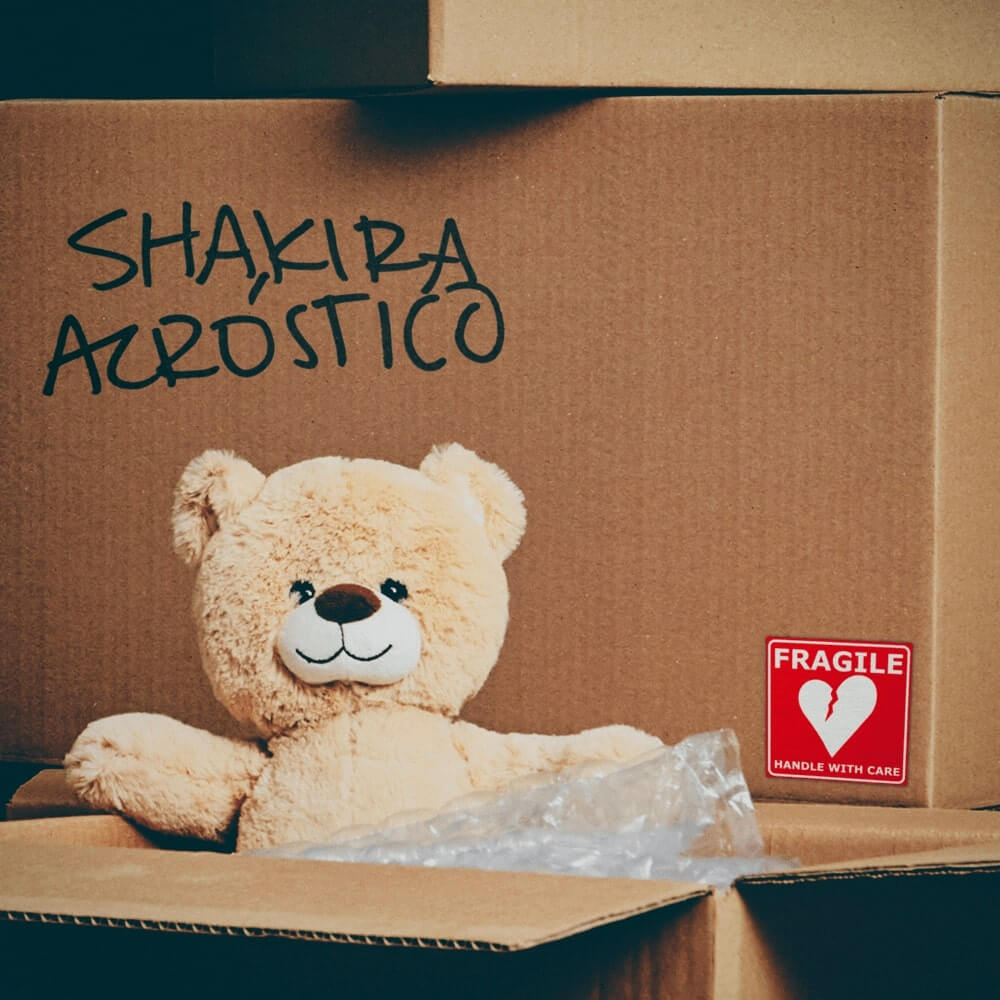 متن آهنگ Acróstico از Shakira
